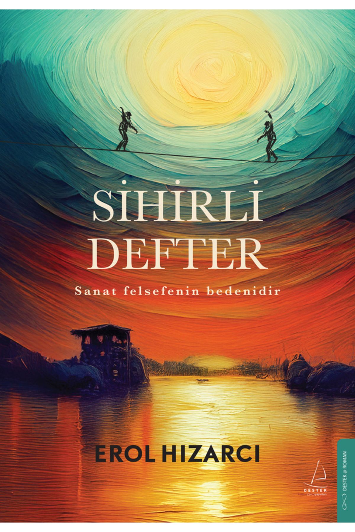 Destek Yayınları SİHİRLİ DEFTER-SANAT FELSEFENİN BEDENİDİR