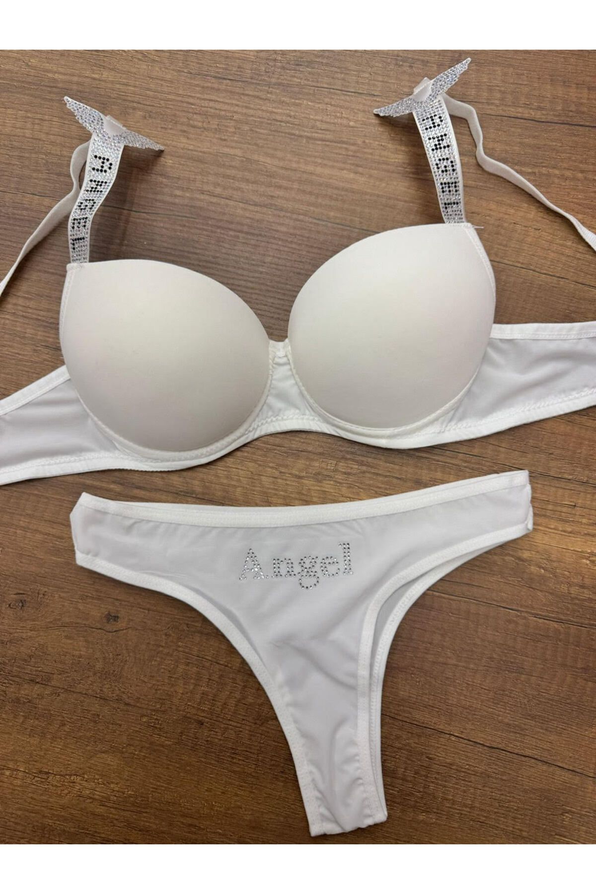JUPİEL Stella Lingerie Angel Taşlı Takım