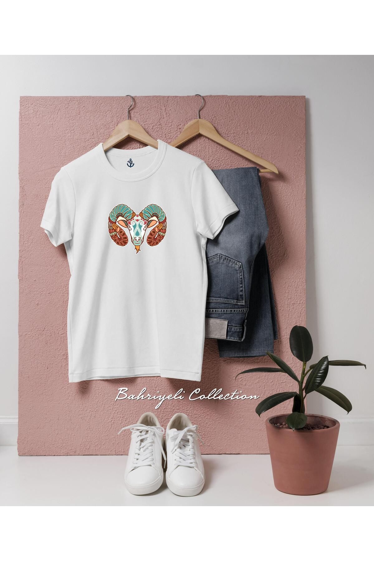 bahriyeli.jpeg Oversize koç burcu Tasarımlı Unisex T-Shirt