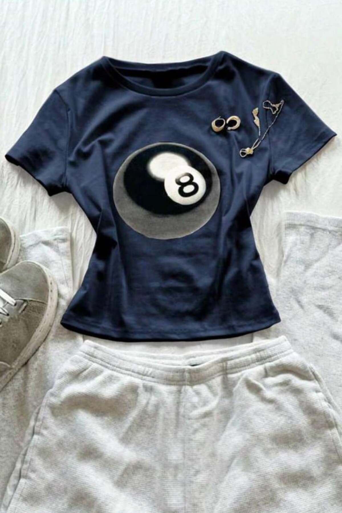 Karakedi Basic Bowling Ball No 8 Kısa Kollu Kısa Body