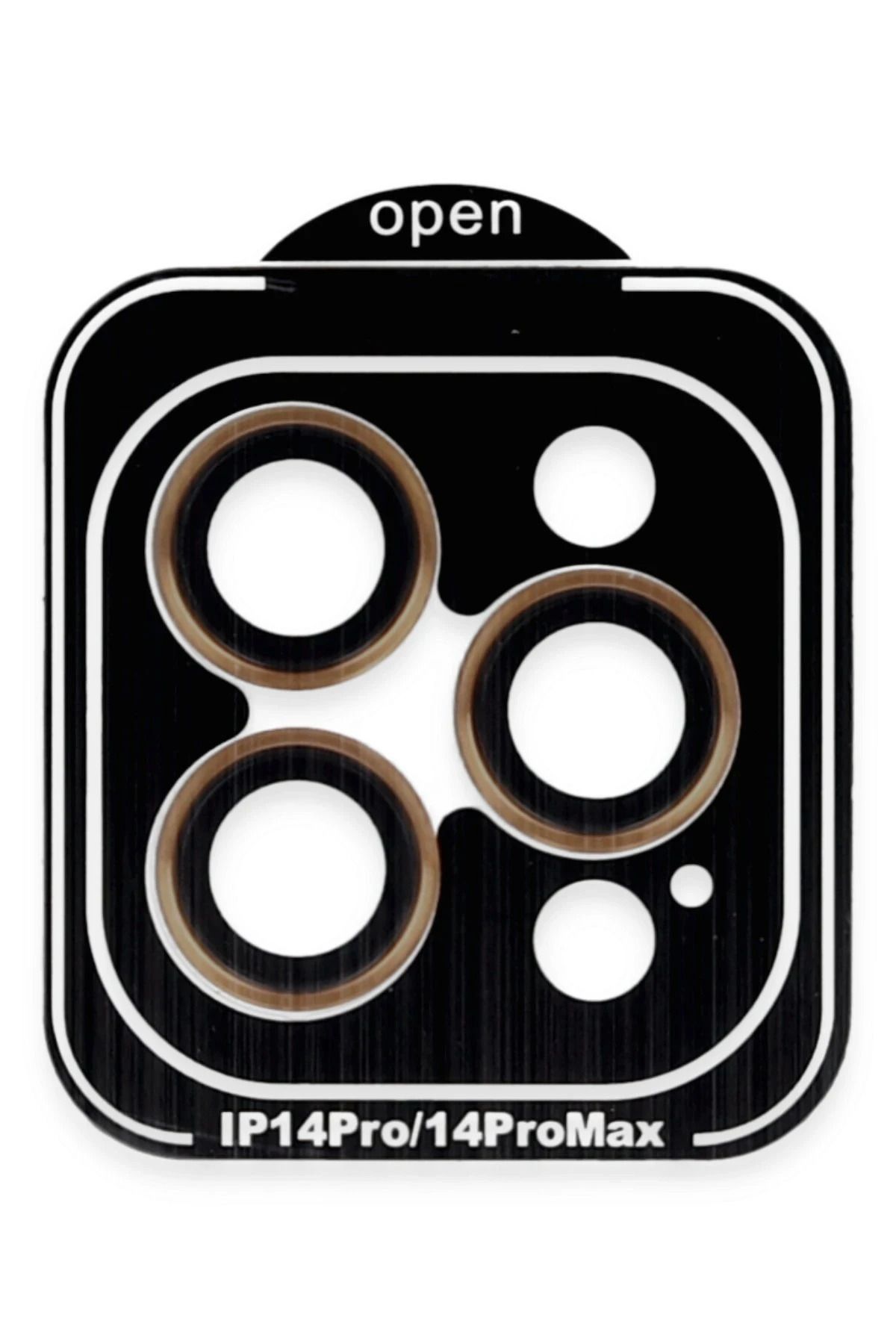 CepteToptan Joko iPhone 15 Pro Max PVD Metal Kamera Lens - Turuncu