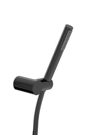 VitrA Suit A4554339 1F El Duşu Takımı, Parlak Siyah