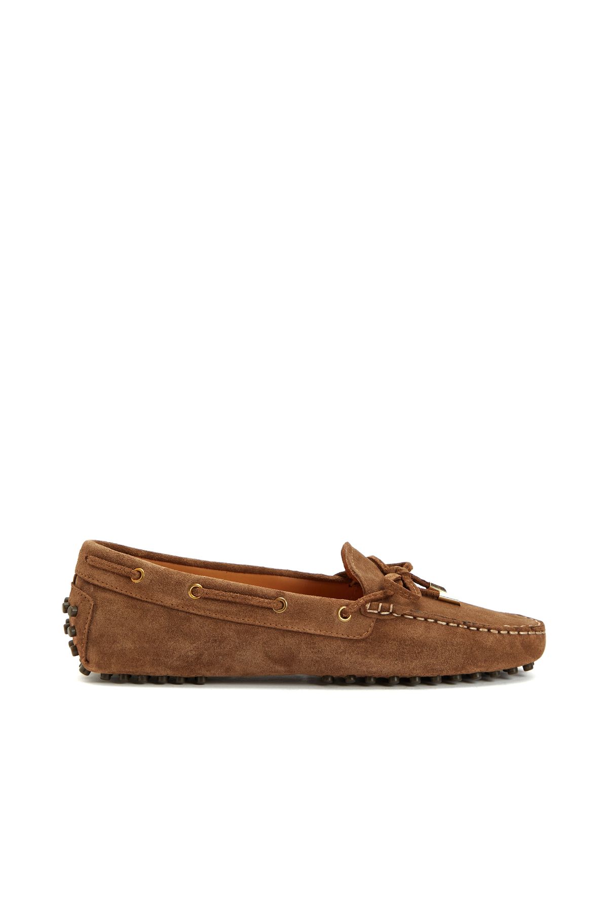 George Hogg Taba Kadın Süet Loafer