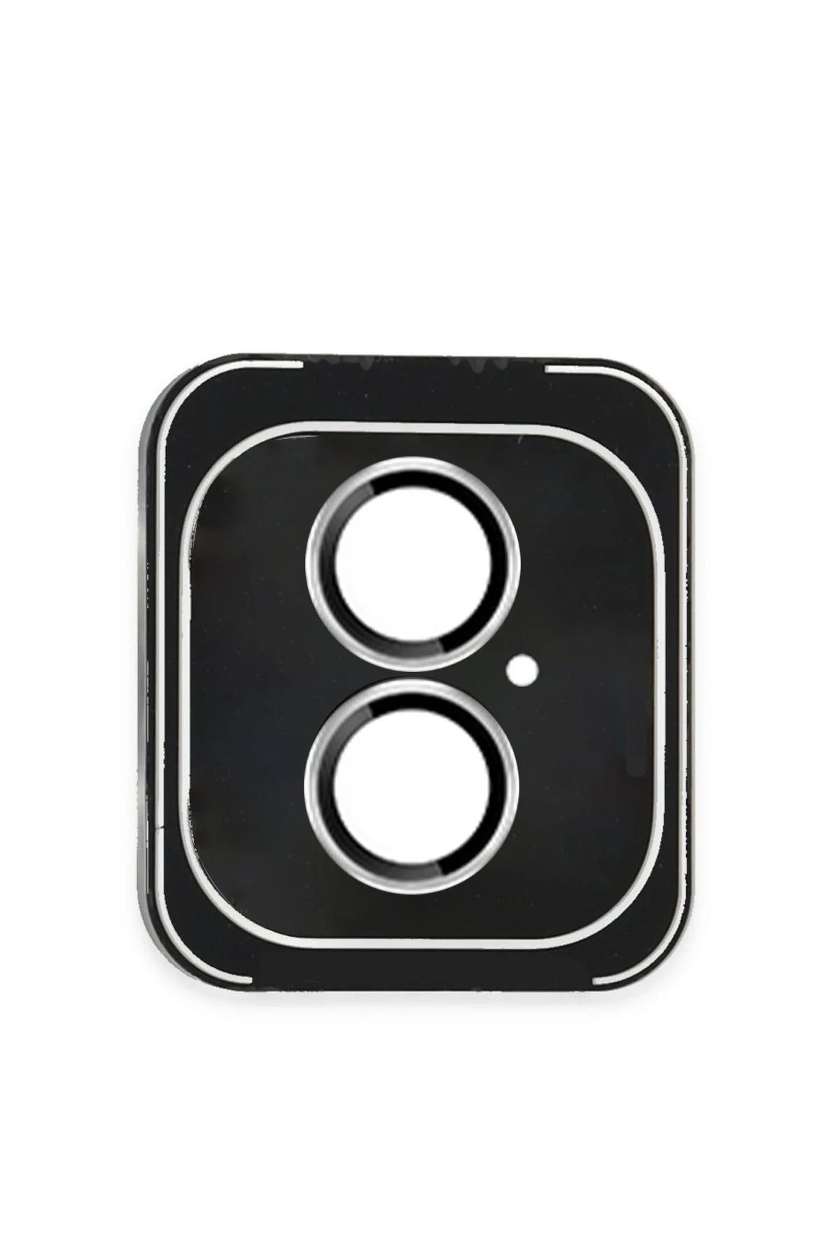 CepteToptan Joko iPhone 16 PVD Metal Kamera Lens - Gümüş