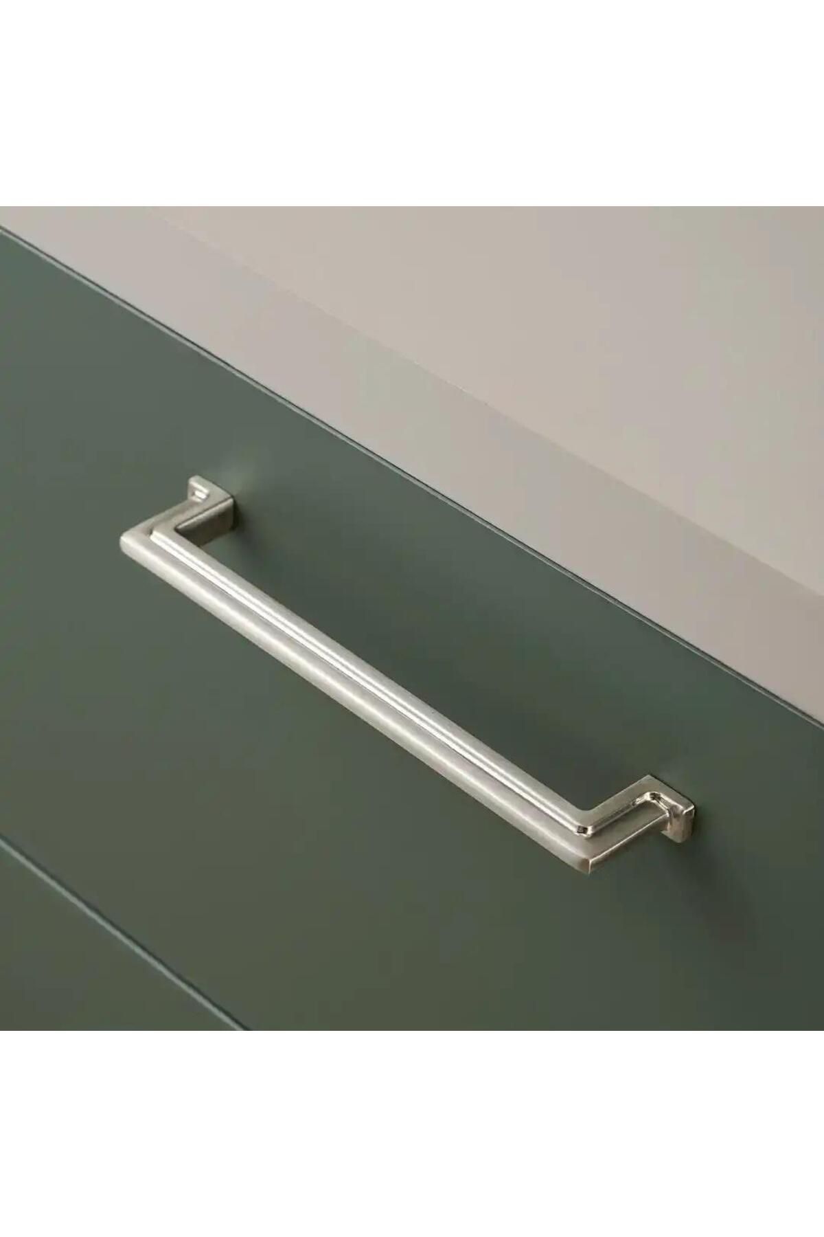 System Mobilya Kulbu Saten Renk 96mm Kulp 1 Adet (SY4714 0096 NB)