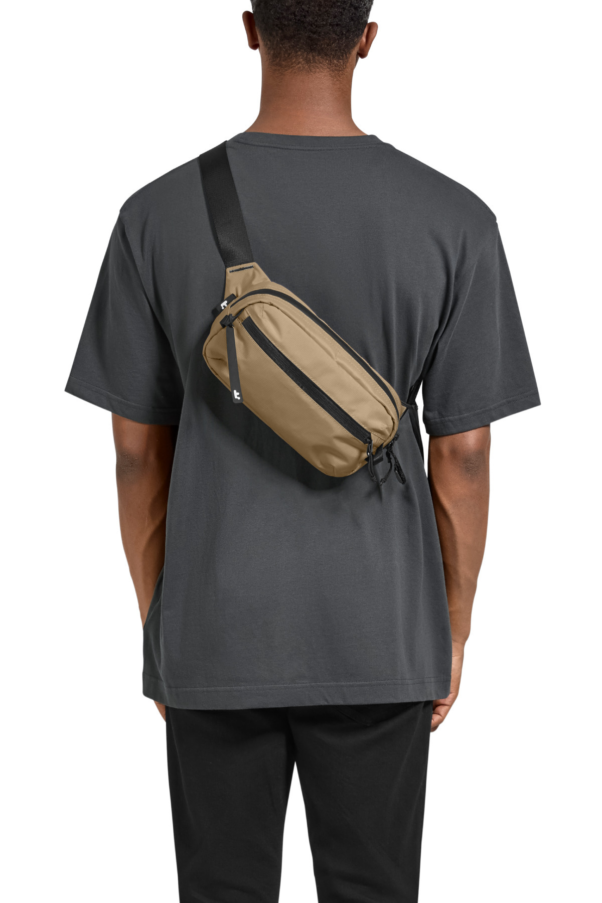 Tomtoc-Aviator T33 Khaki 2.5L Accessory Hand and Shoulder Bag - T33S1K1 1