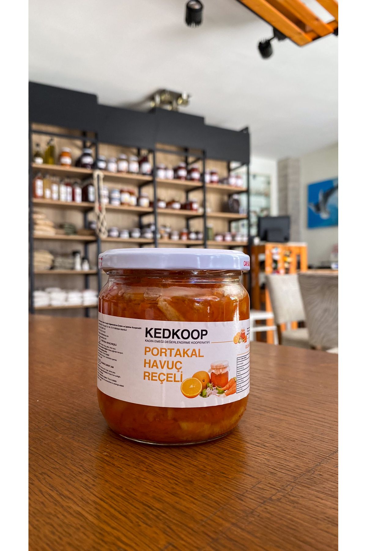 kedkoop Portakal Havuç Reçeli 425 cc