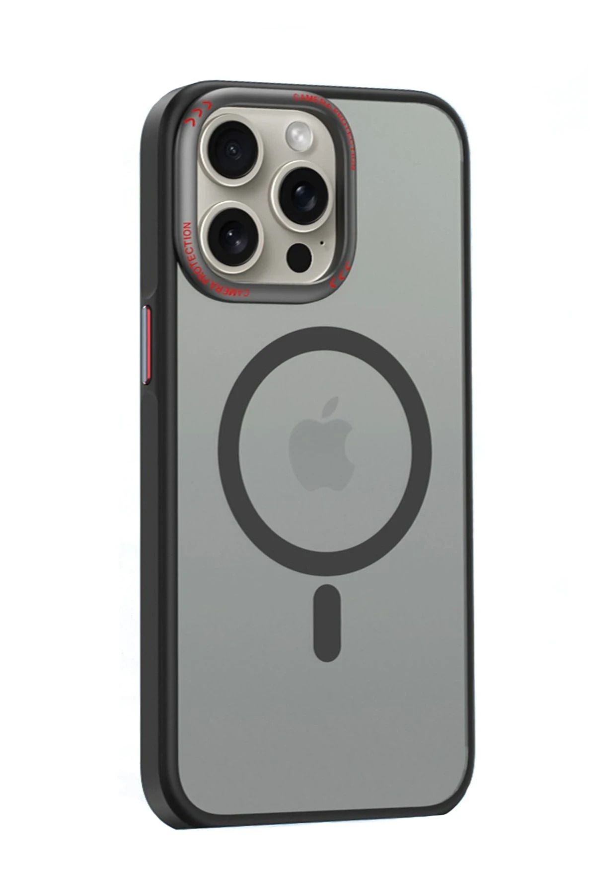 nerede bulurum Movenchy iPhone 14 Pro Max Kılıf Radyant Magsafe Kapak - Siyah