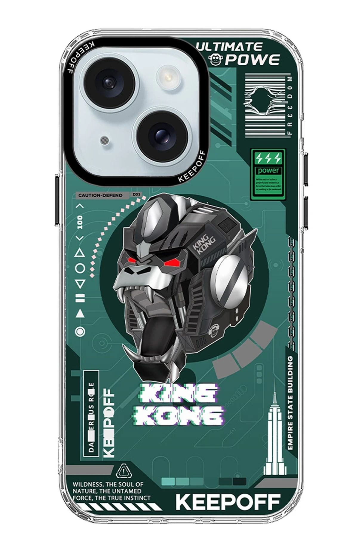 CepteToptan iPhone 15 DNA Magsafe Kapak - King Kong