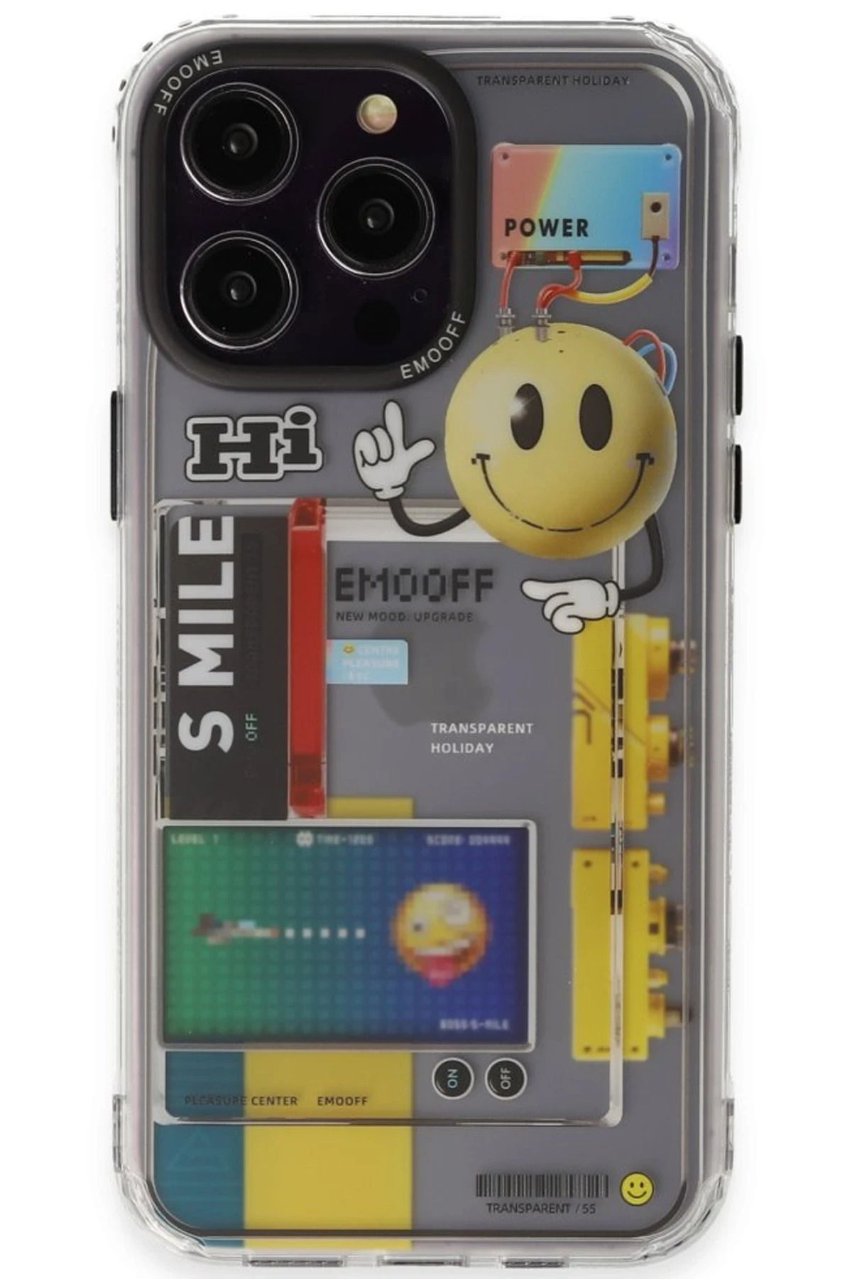CepteToptan iPhone 14 Pro Kılıf Cat Desenli Kapak - Cat - 11