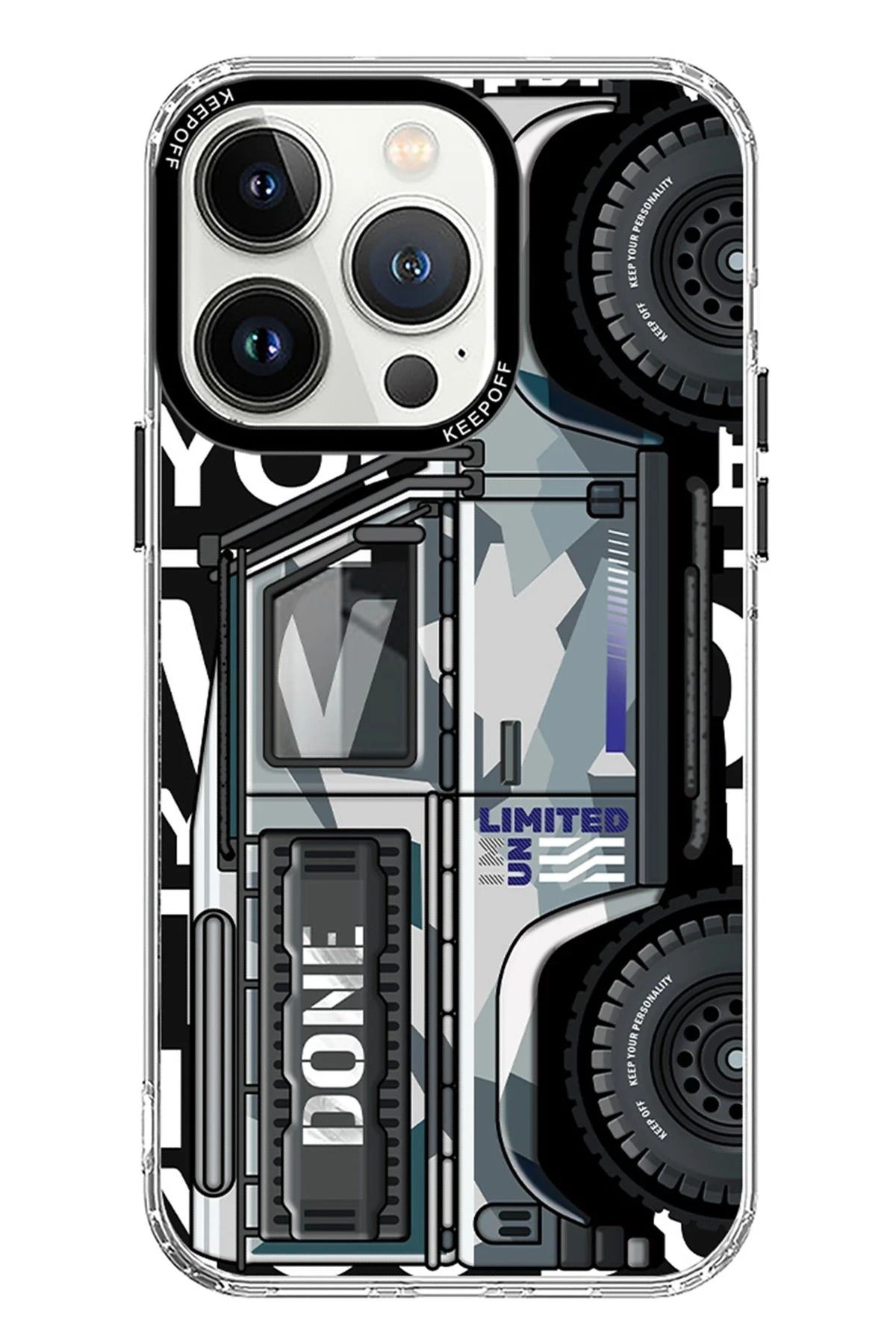 nerede bulurum iPhone 15 Pro Cross Country Travel Magsafe Kapak - Snow
