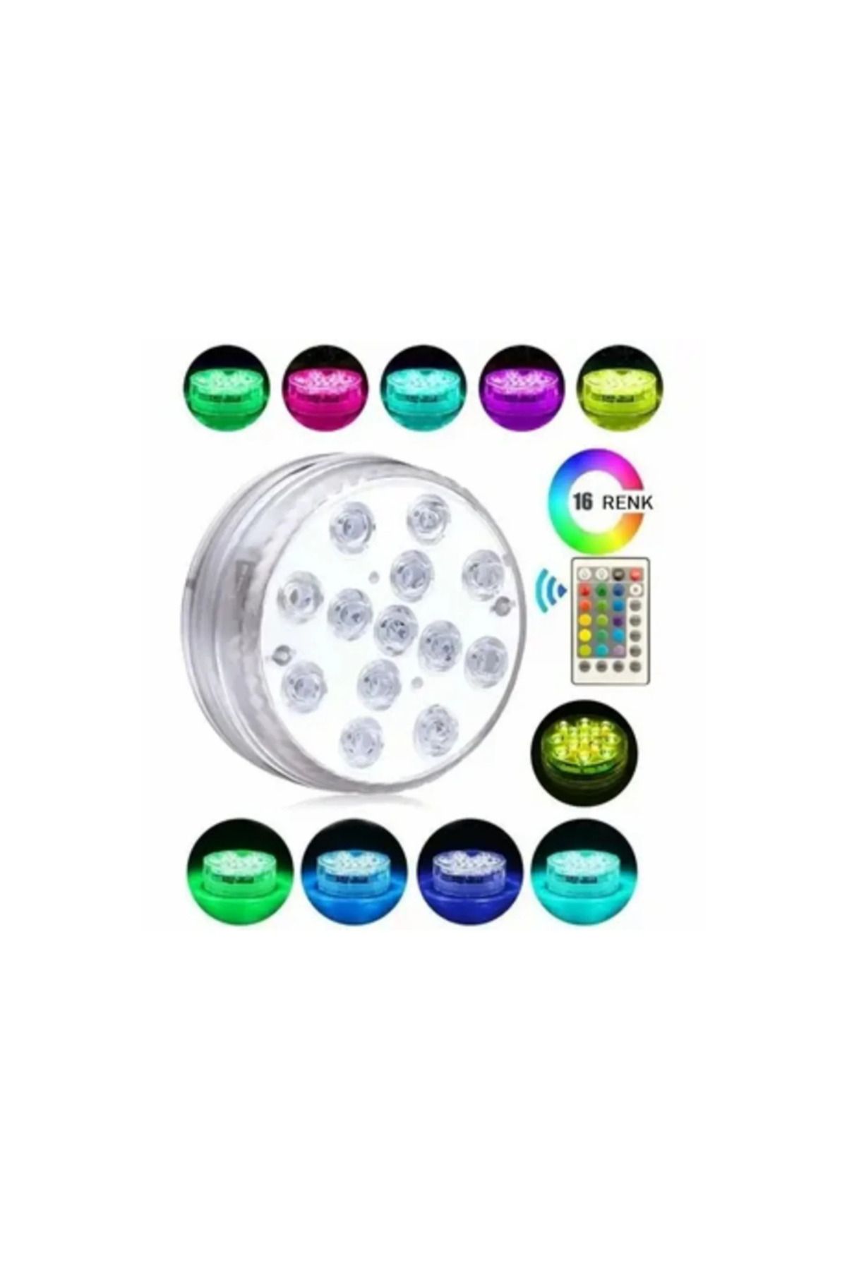 LİNWAY 5W Havuz Ve Akvaryum Armatürü Rgb Kumandalı