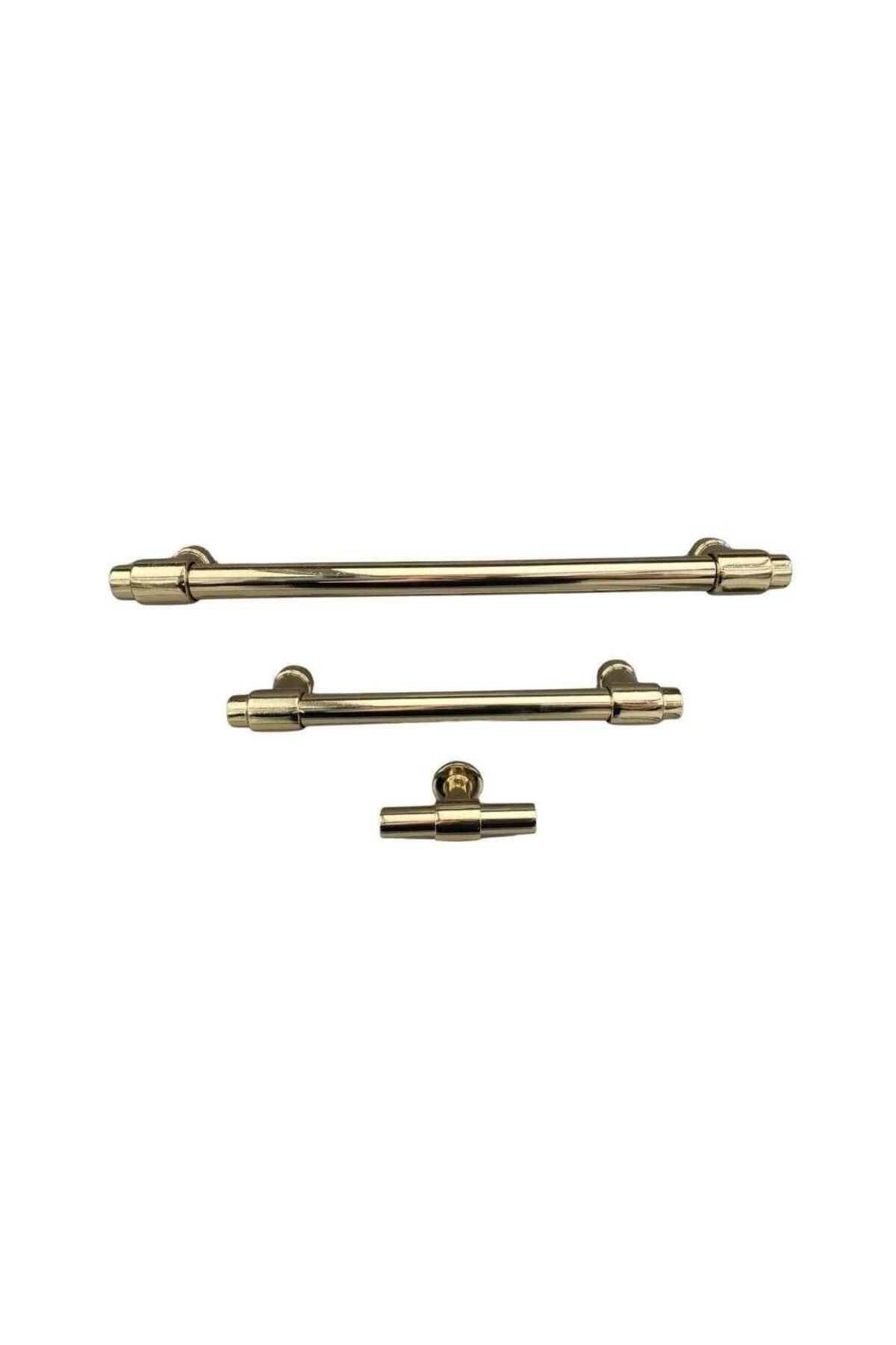 System Mobilya Kulbu Altın Renk 192mm Kulp 1 Adet (SY4686 0192 GL-GL)