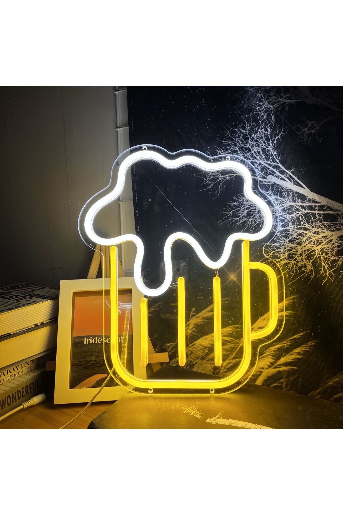 shop BİRA BARDAĞI NEON TABELA