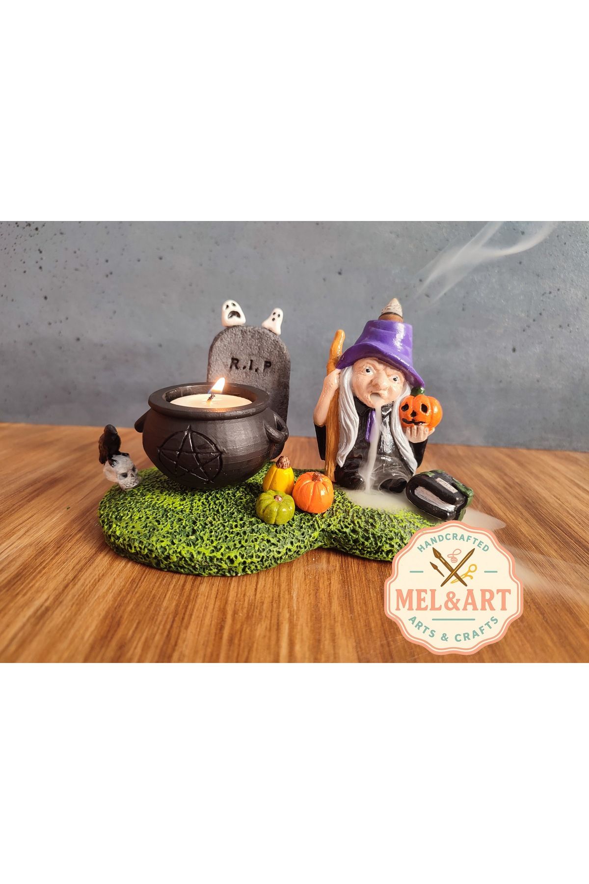 MUTLU SÜSLER Halloween tütsülük