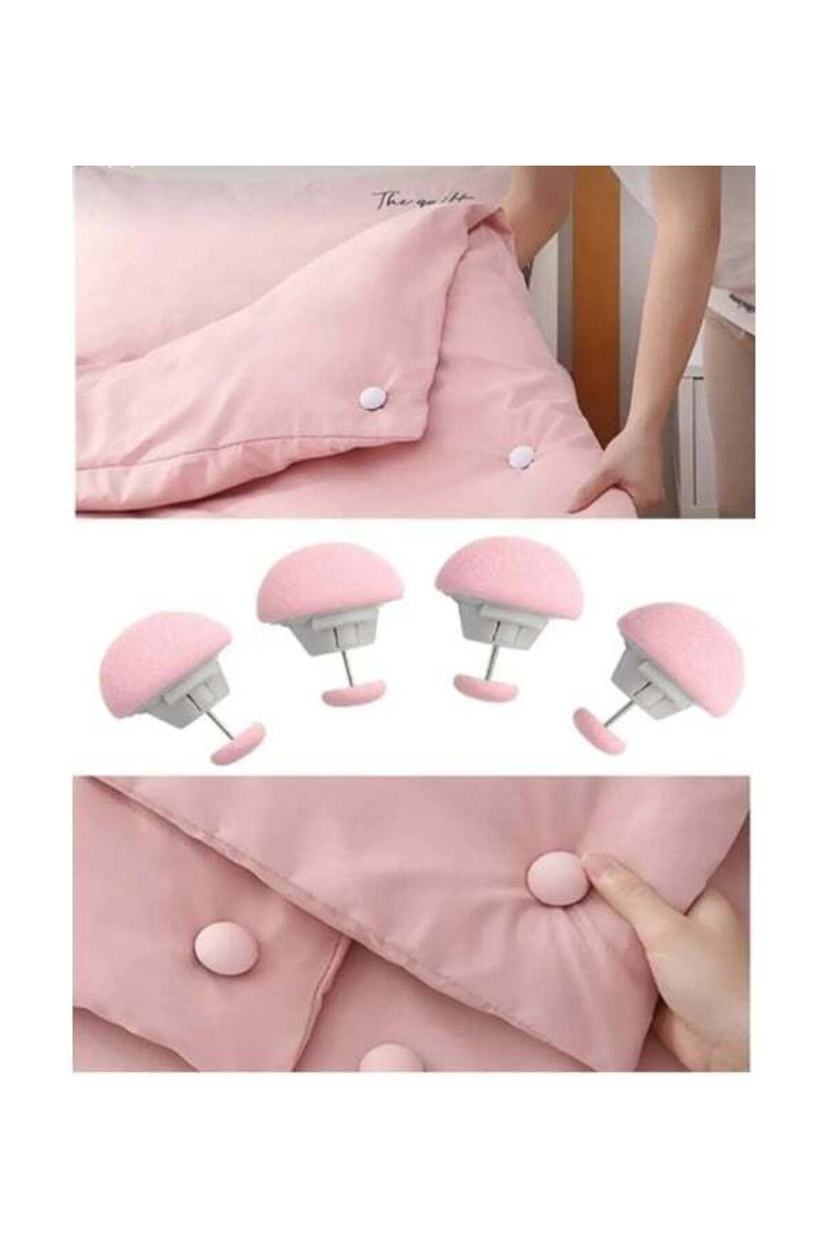 Butik Yorgan Ve Nevresim Sabitleme Seti 4 Adet