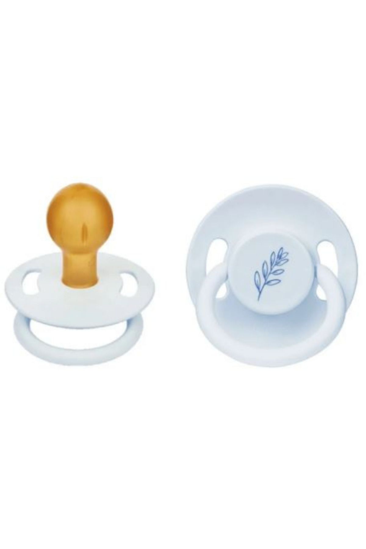 SightLine Pure Kauçuk Uçlu Emzik No : 1 / 0-6 Ay Mavi Renk
