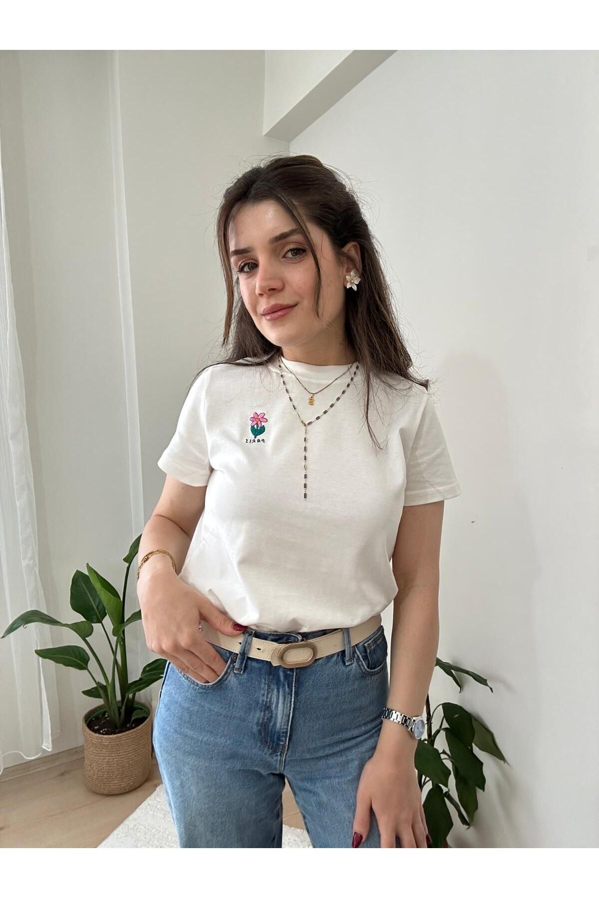 MODA Paris Nakışlı Tişört