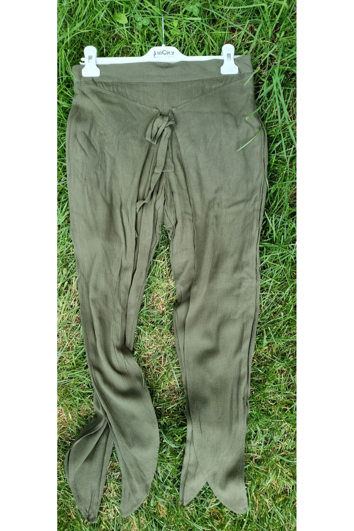 Butik Kız yazlık krep pantolon