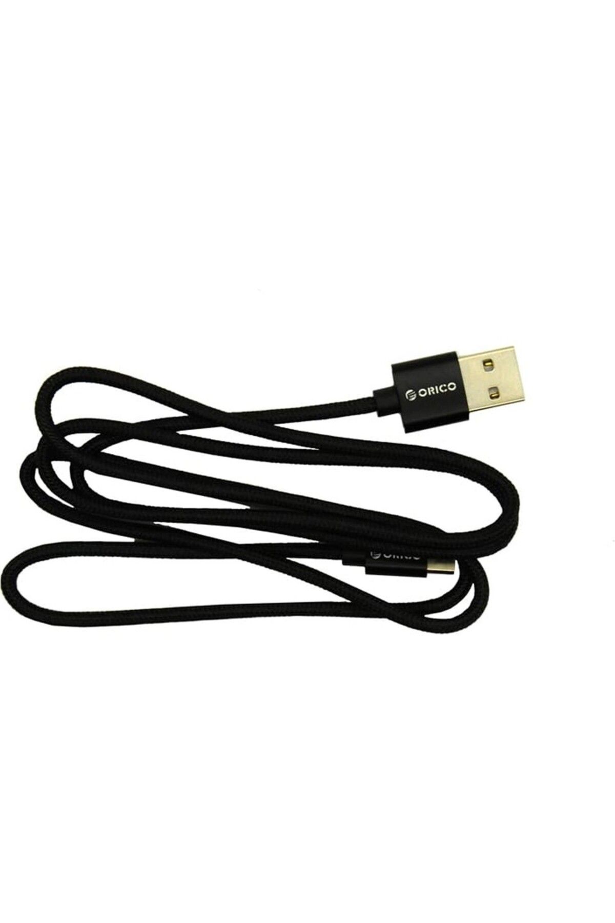 Orico Orıco USB To Type-C 3A 1 Metre Siyah Örgülü Data ve Şarj Kablosu
