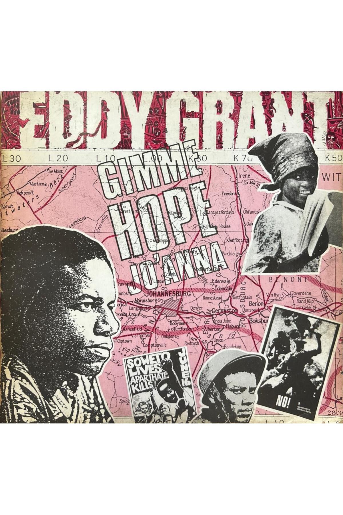 Kadıköy Plak Kulübü Eddy Grant - Gimme Hope Jo'Anna/Say Hello to Fidel/Living on the Front Line MAXİ SİNGLE