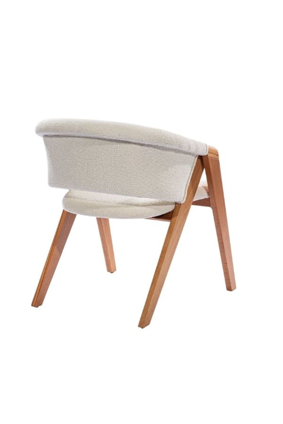 Gazzini Furniture Zeta Teddy Ahşap Sandalye