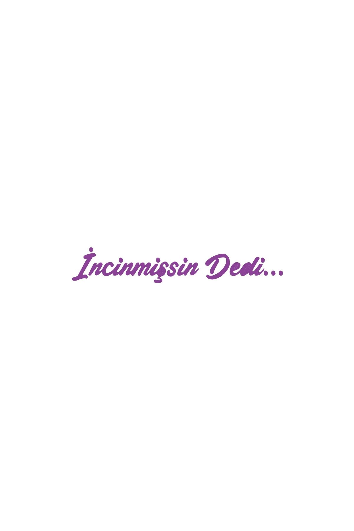 Reysa Tasarım İncinmişsin Dedi Sticker 17x17 Cm Mor