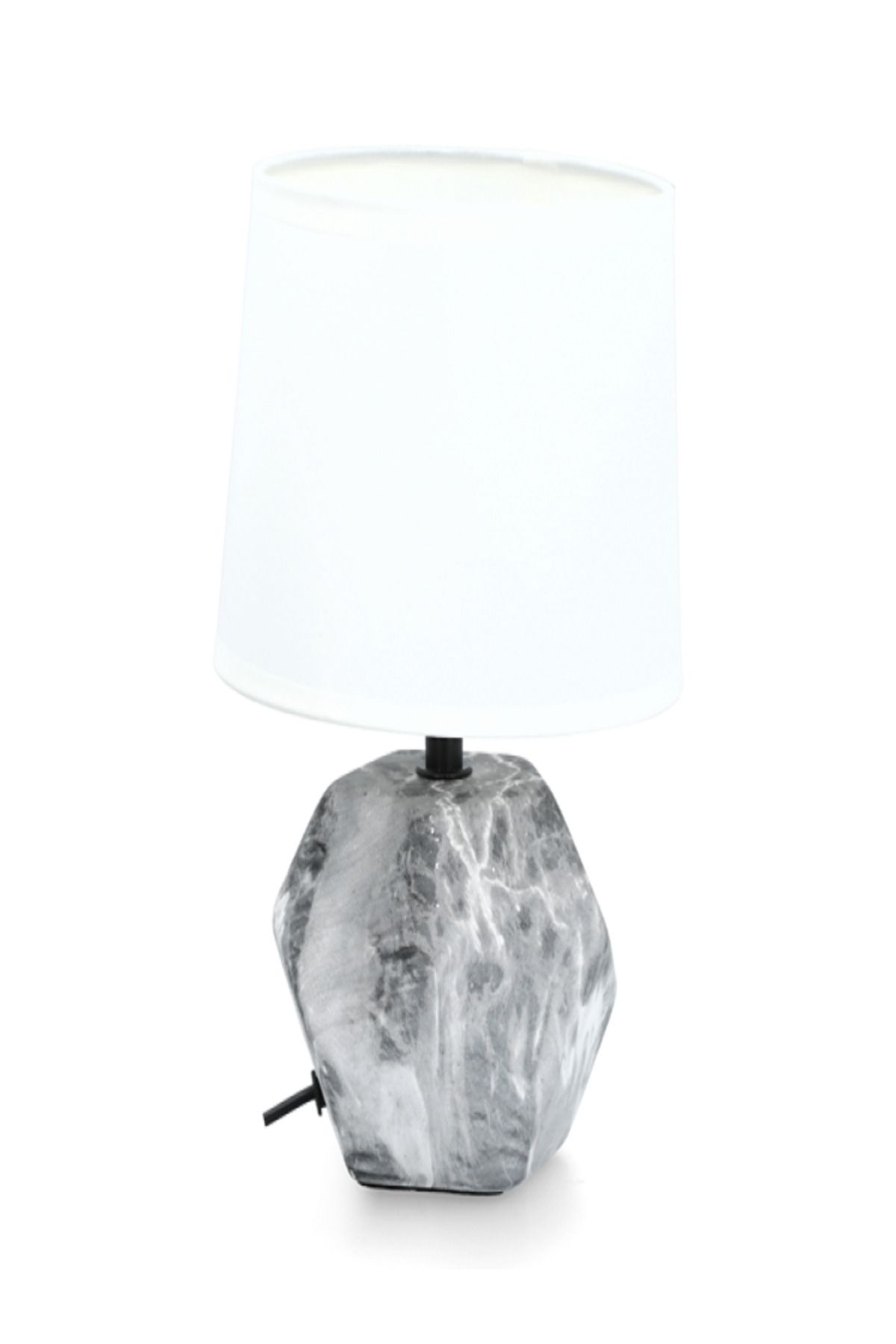 micasa-60W E27 Scratch-Resistant Single Bulb Illumination Ceramic Table Lamp 1