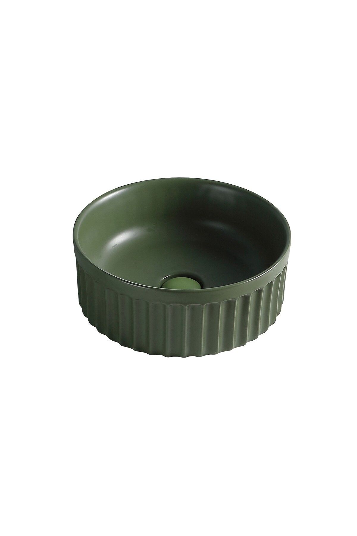LENA EY-4715MY Mat Yeşil Tezgah Üstü Lavabo