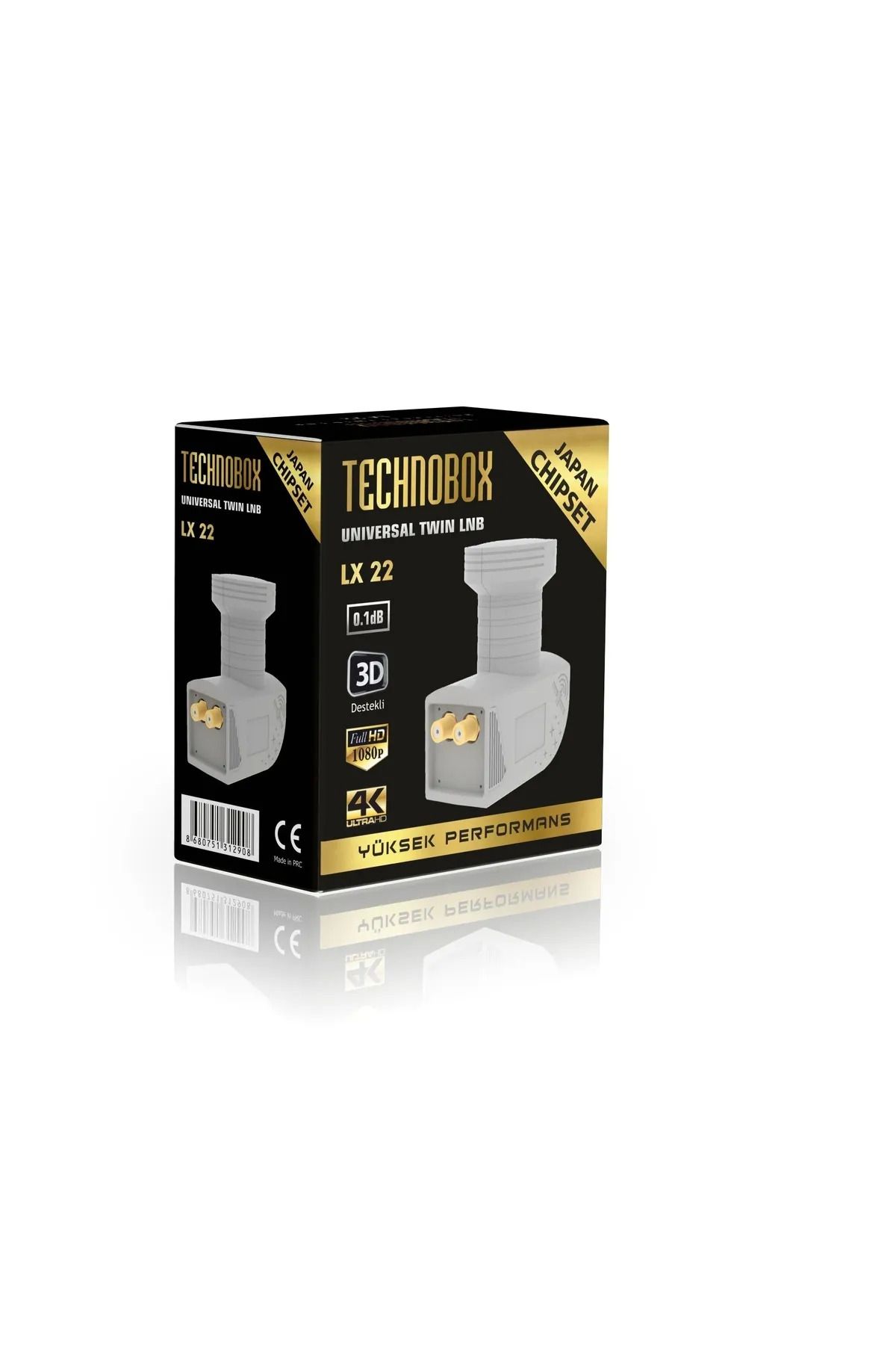 DATA FORCE 3D Full Hd 4K 2 Çıkışlı Lnb