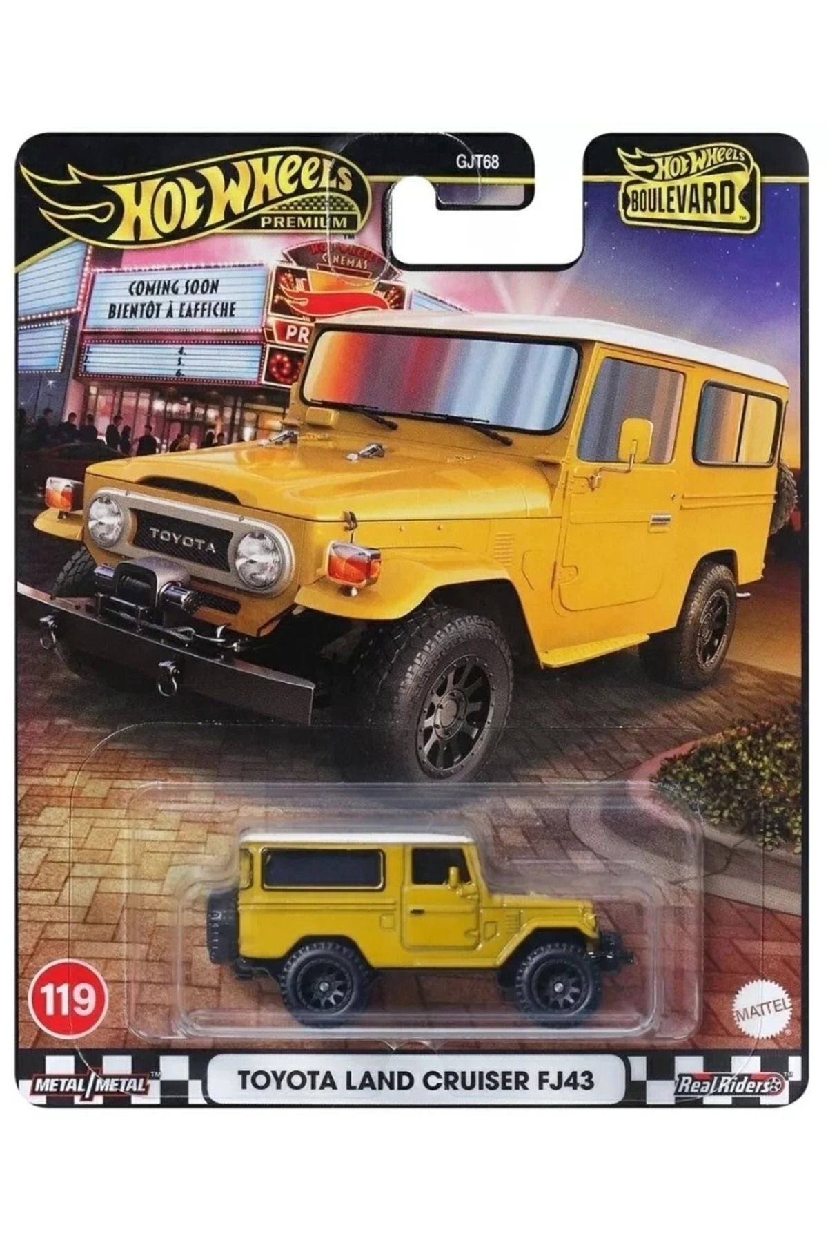 HOT WHEELS Boulevard Toyota Land Cruiser FJ43 1:64 Metal Koleksiyon Araba