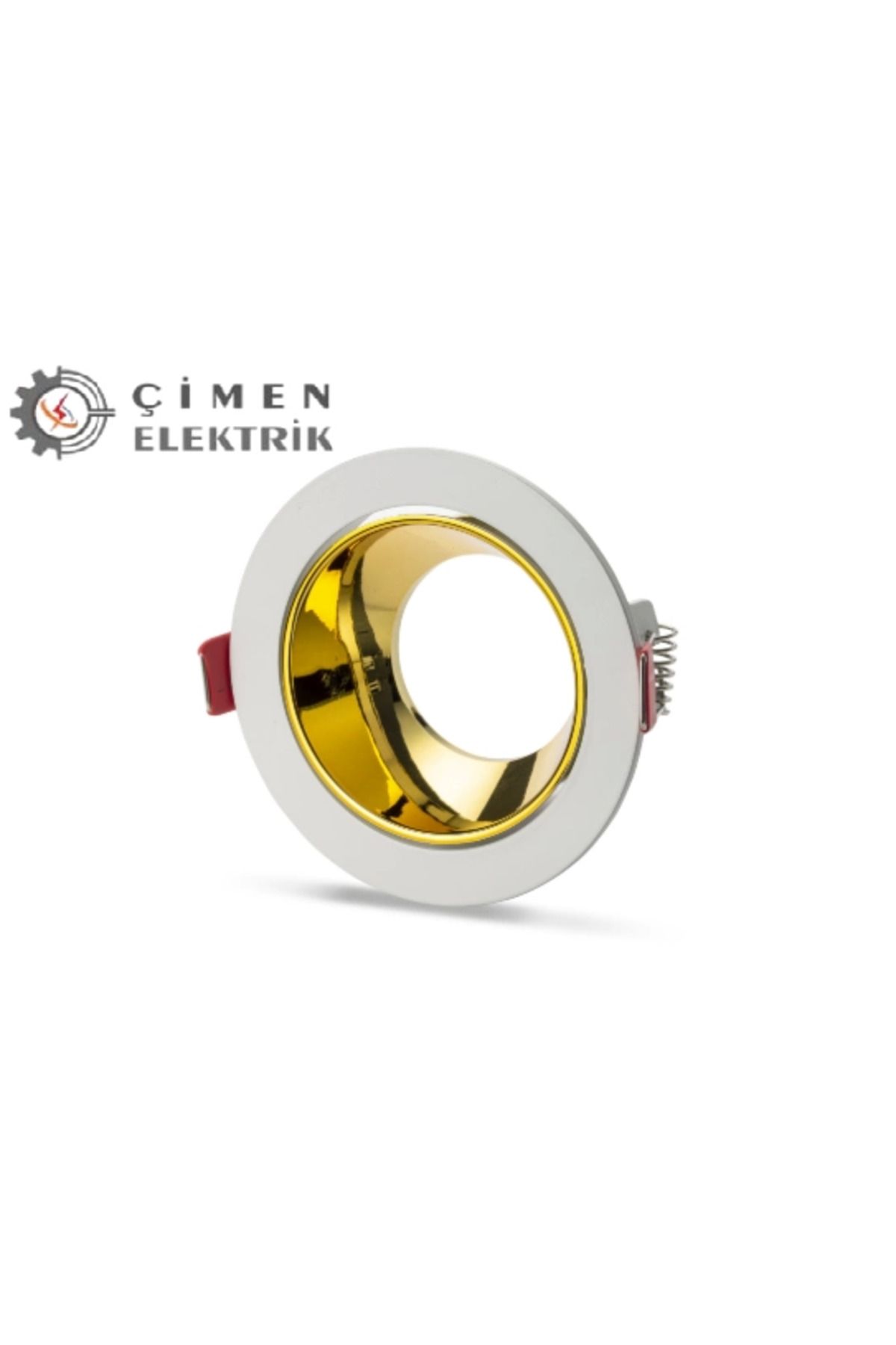 S'82 NOAS YL60 2114 Ren Beyaz Gold Yuvarlak Spot Kasası
