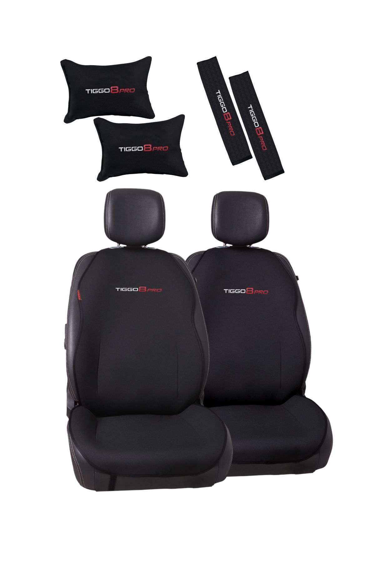 otomind Chery Tiggo 8 Pro Nakışlı Dokuma Oto Minder ve Konfor Seti