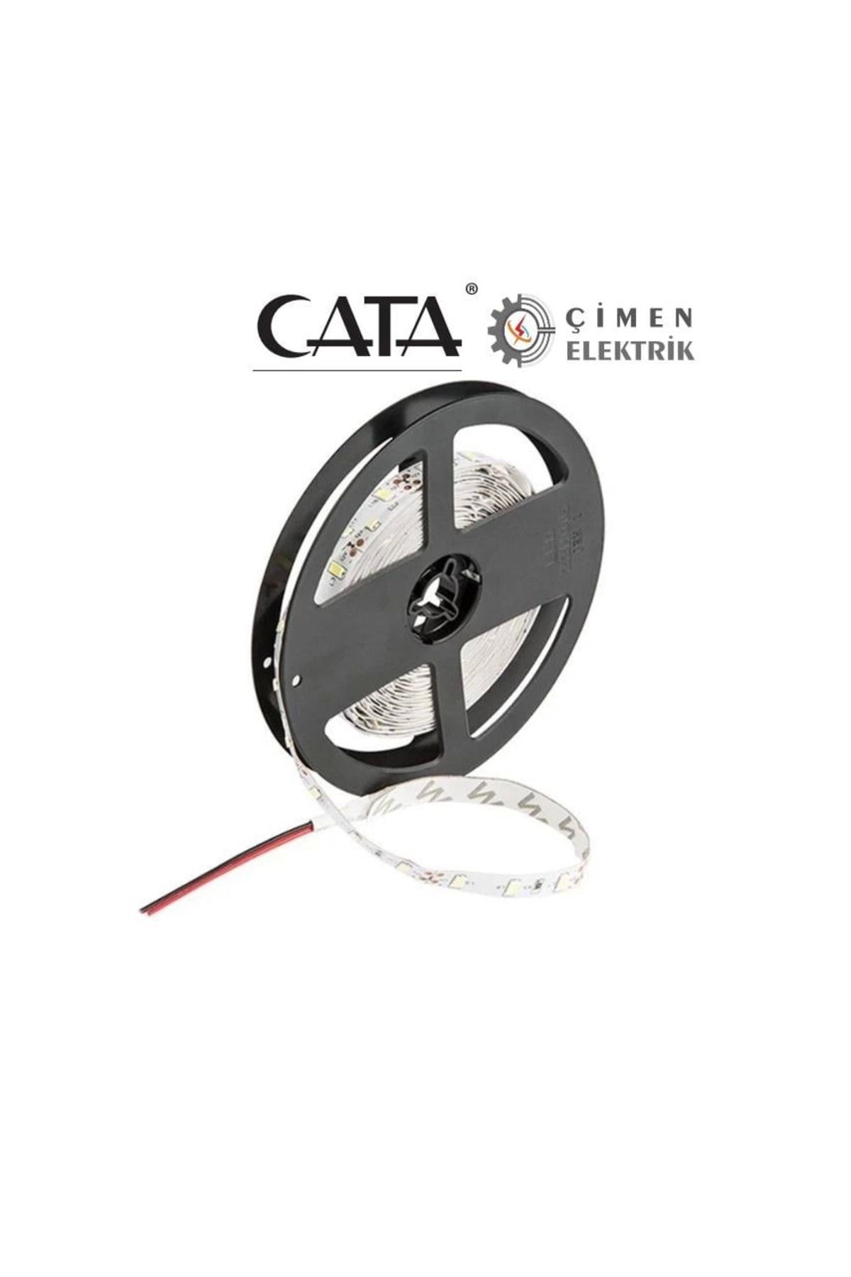 Silahlı Tower 5 METRE CATA CT 4483 10 Çip İç Mekan Şerit Led Yeşil 12V
