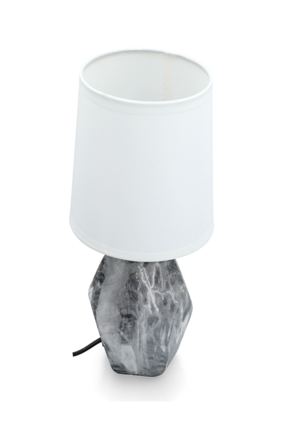 micasa-60W E27 Scratch-Resistant Single Bulb Illumination Ceramic Table Lamp 2