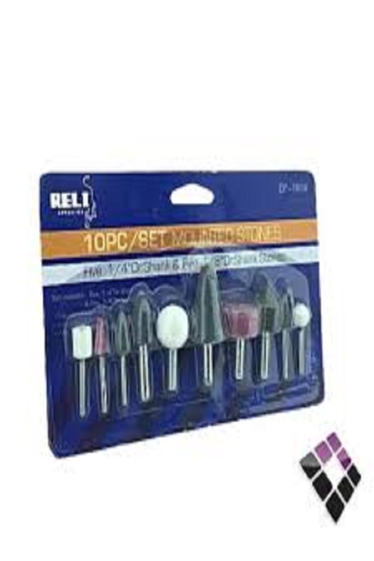 Generic-2طقم ريش دريل حجر صنفرة 10 قطع 1