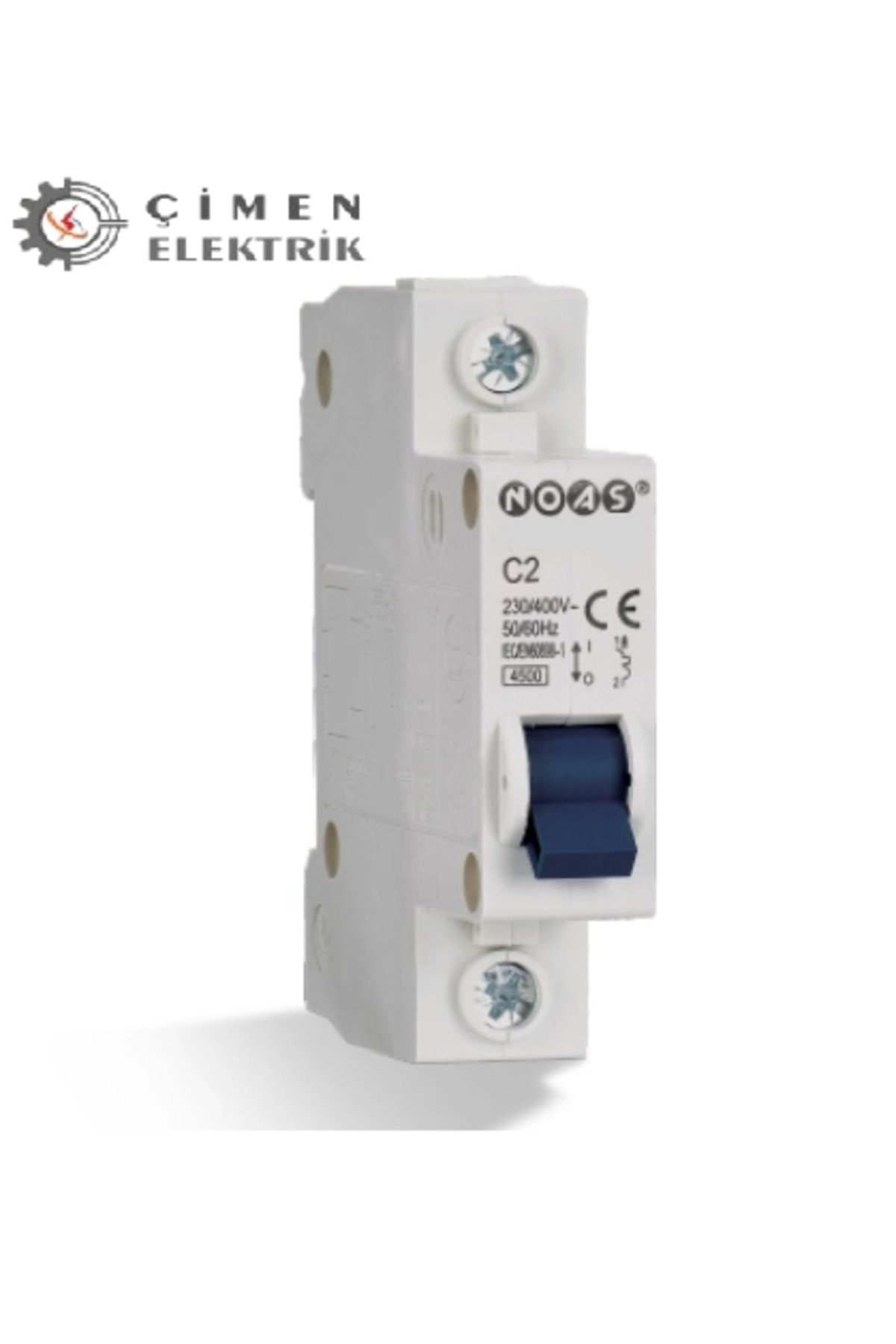 DENİZBİLİŞİM Noas Yl04 6002 1X2A 4.5Ka C Tipi Otomatik Sigorta