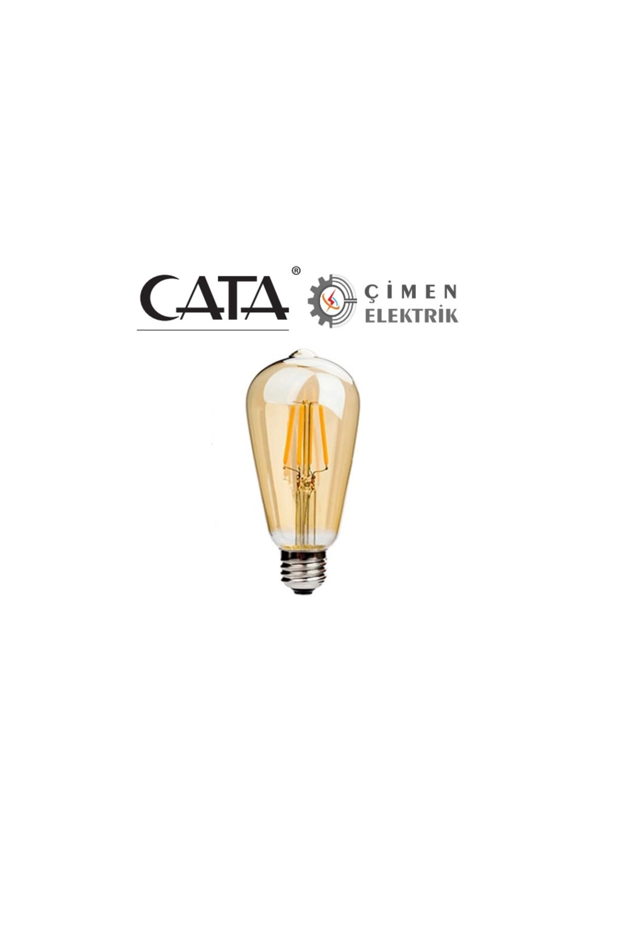 feifei Cata Ct 4350 4W Led Ampul 2700K Amber E27 Duy