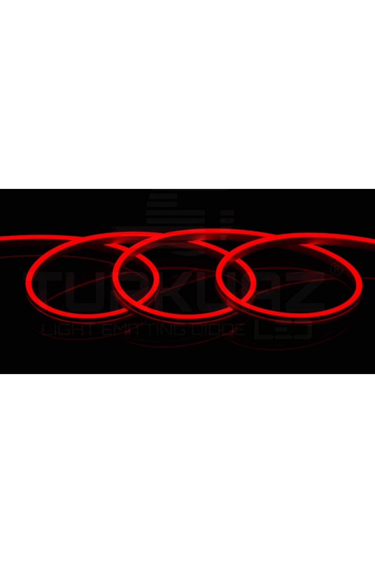 DENİZBİLİŞİM 5 Metre Noas Yl42 0124 12V Kırmızı Neon Led