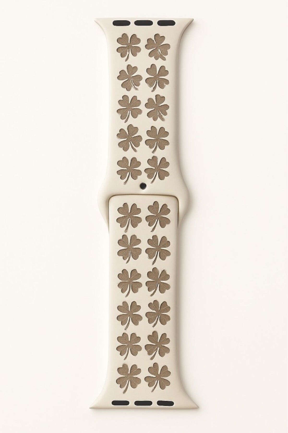 UnDePlus Apple Watch 42/44/45/46/49mm Kordon Kabartmalı Gonca Kiraz Silikon Kordon 2/3/4/5/6/se/7/8/9/10/ultr