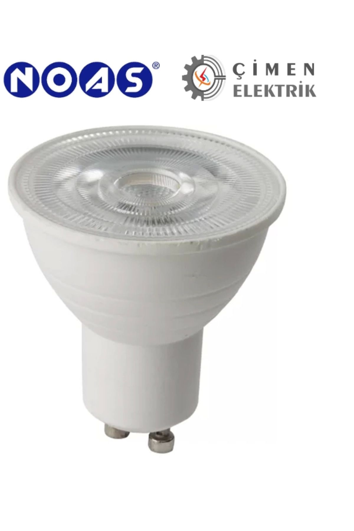 feifei Noas Yl91 0702M 7W Mercekli Led Çanak Ampül 3200K Günışığı Gu10 Duy