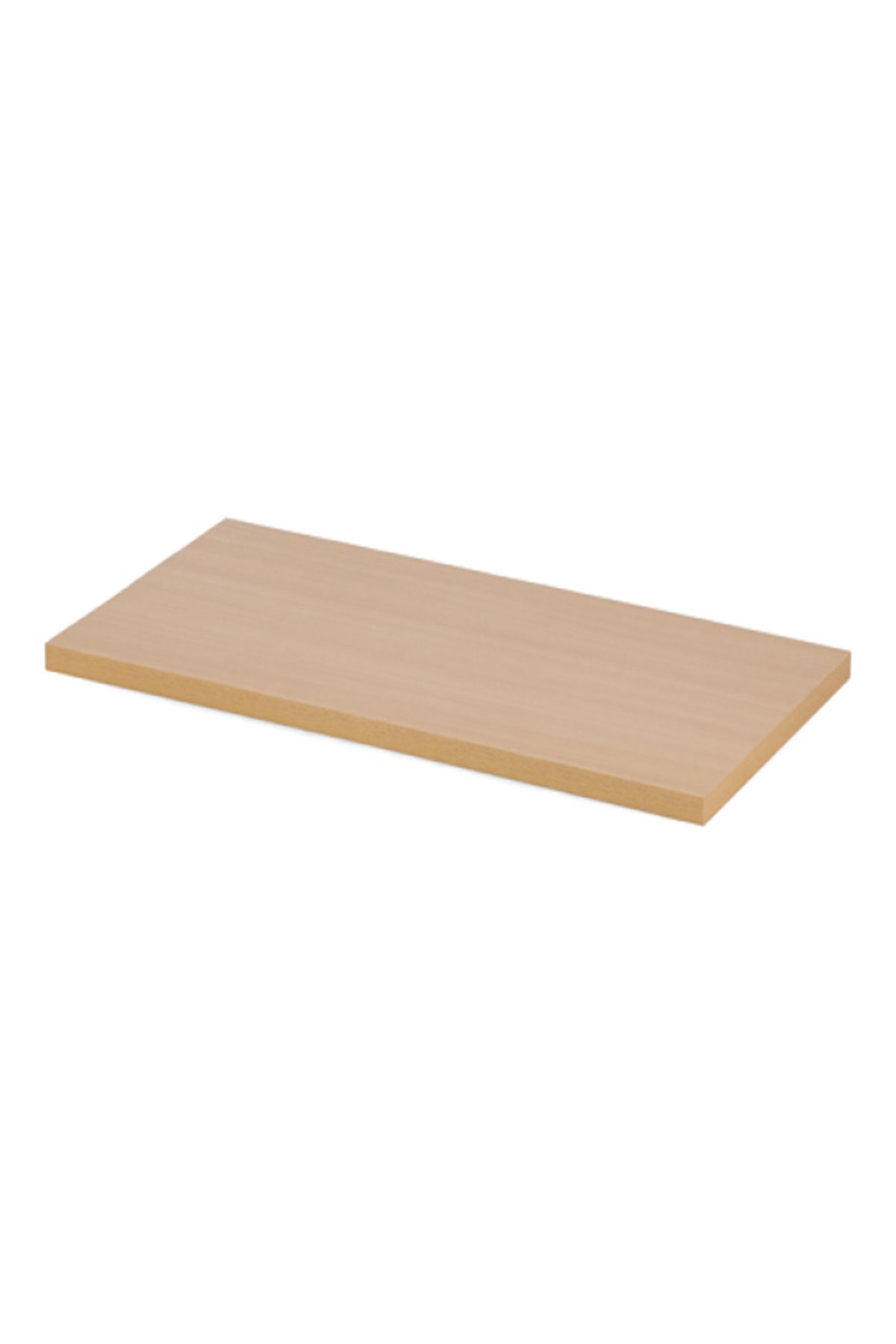 micasa-Elegant and Modern Design Rectangular Wall Mounted Wooden Floating Shelf 2