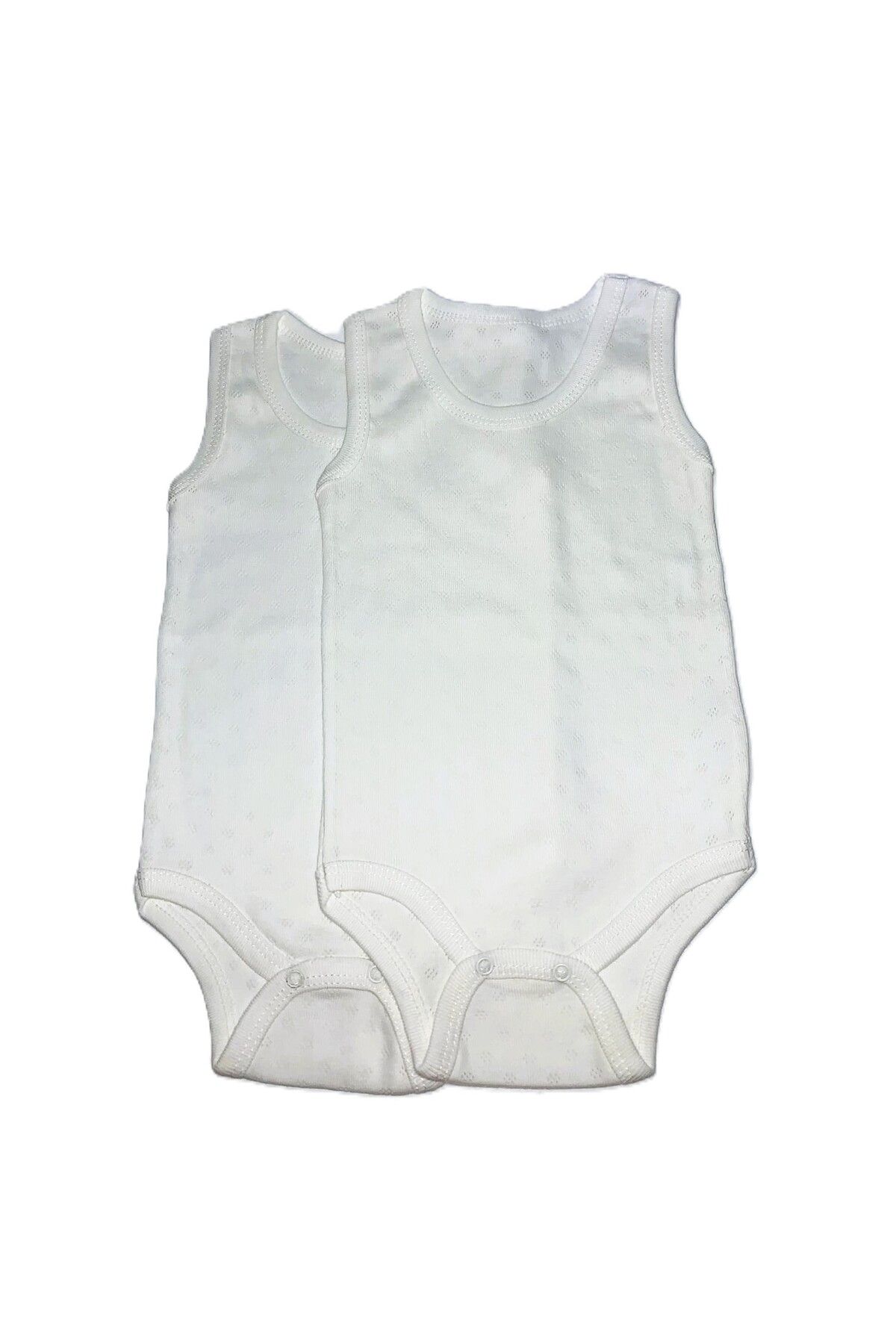 alisbebe 3'lü Jakarlı Compact Penye Kumaş Bebek-çocuk Body (%100 PAMUK)