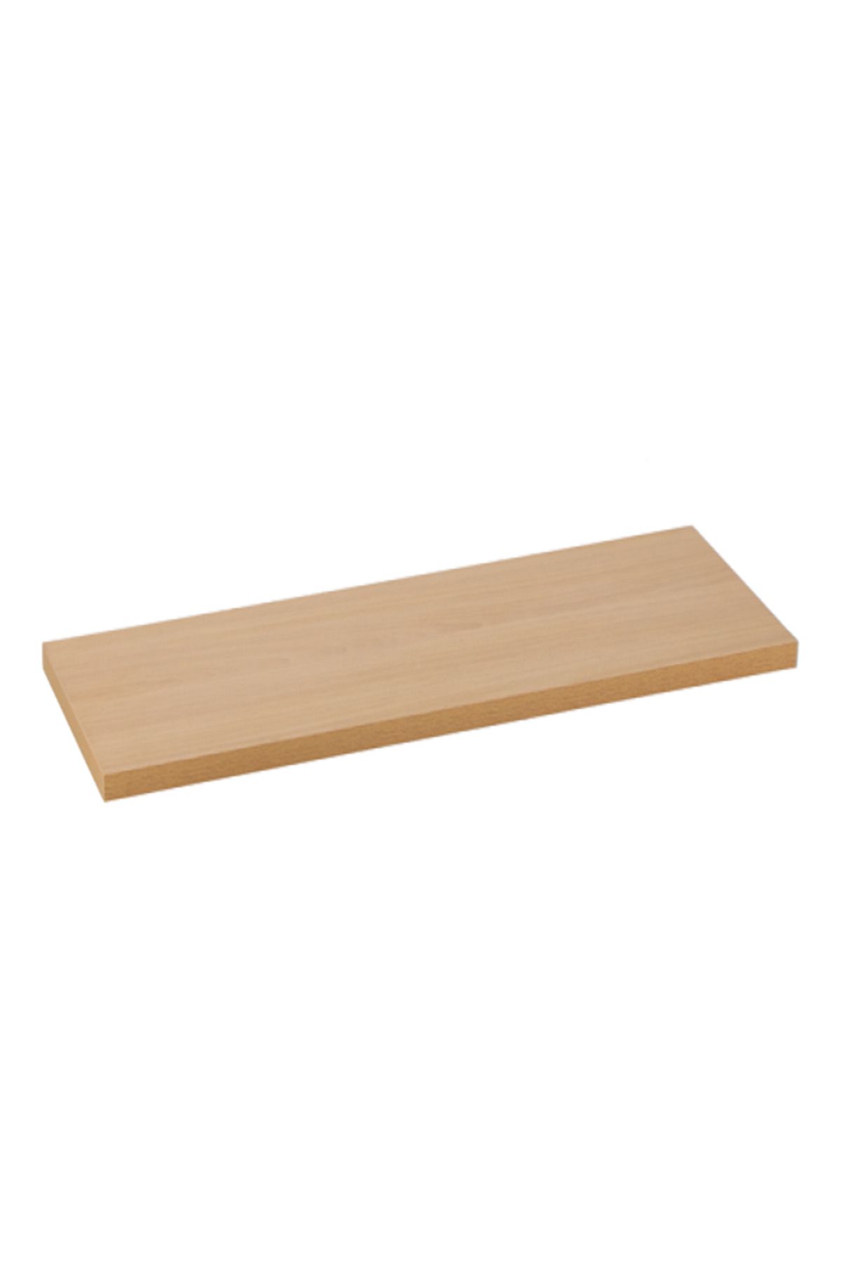 micasa-Elegant and Modern Design Rectangular Wall Mounted Wooden Floating Shelf 2