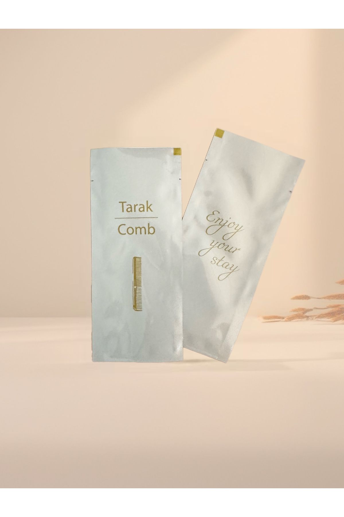 BU BUKLET OTEL EKİPMANLARI 300 adet yırt-aç otel tipi tarak