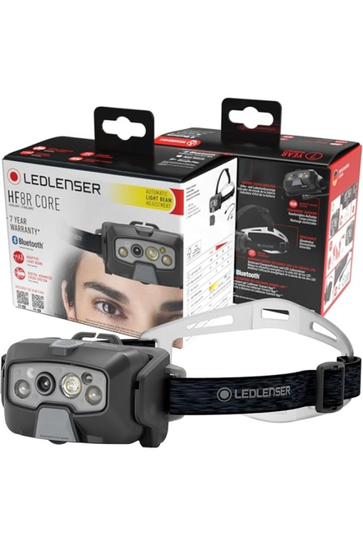 ShopZum Ledlenser Hf8R Core Şarj Edilebilir Kafa Feneri