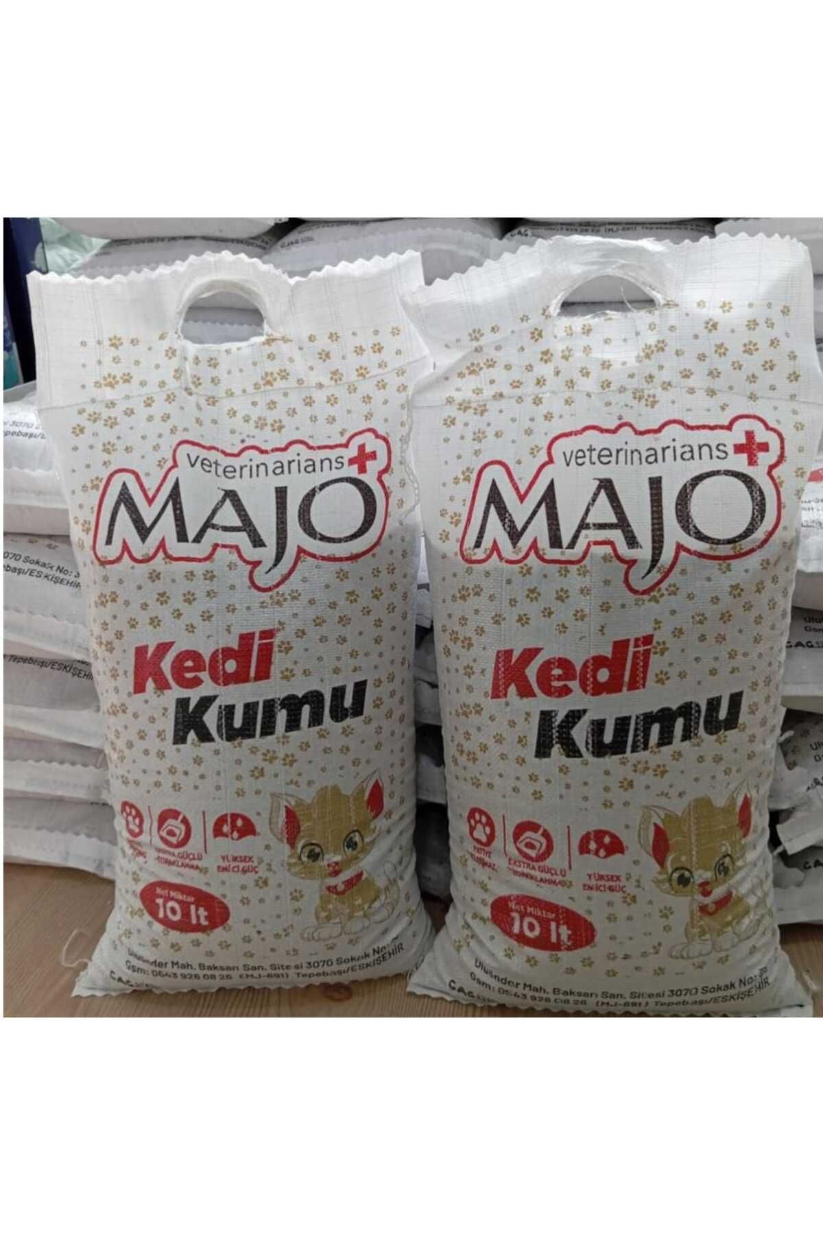 Majo DOĞAL KOKUSUZ KEDİ KUMU 10 LİTRE