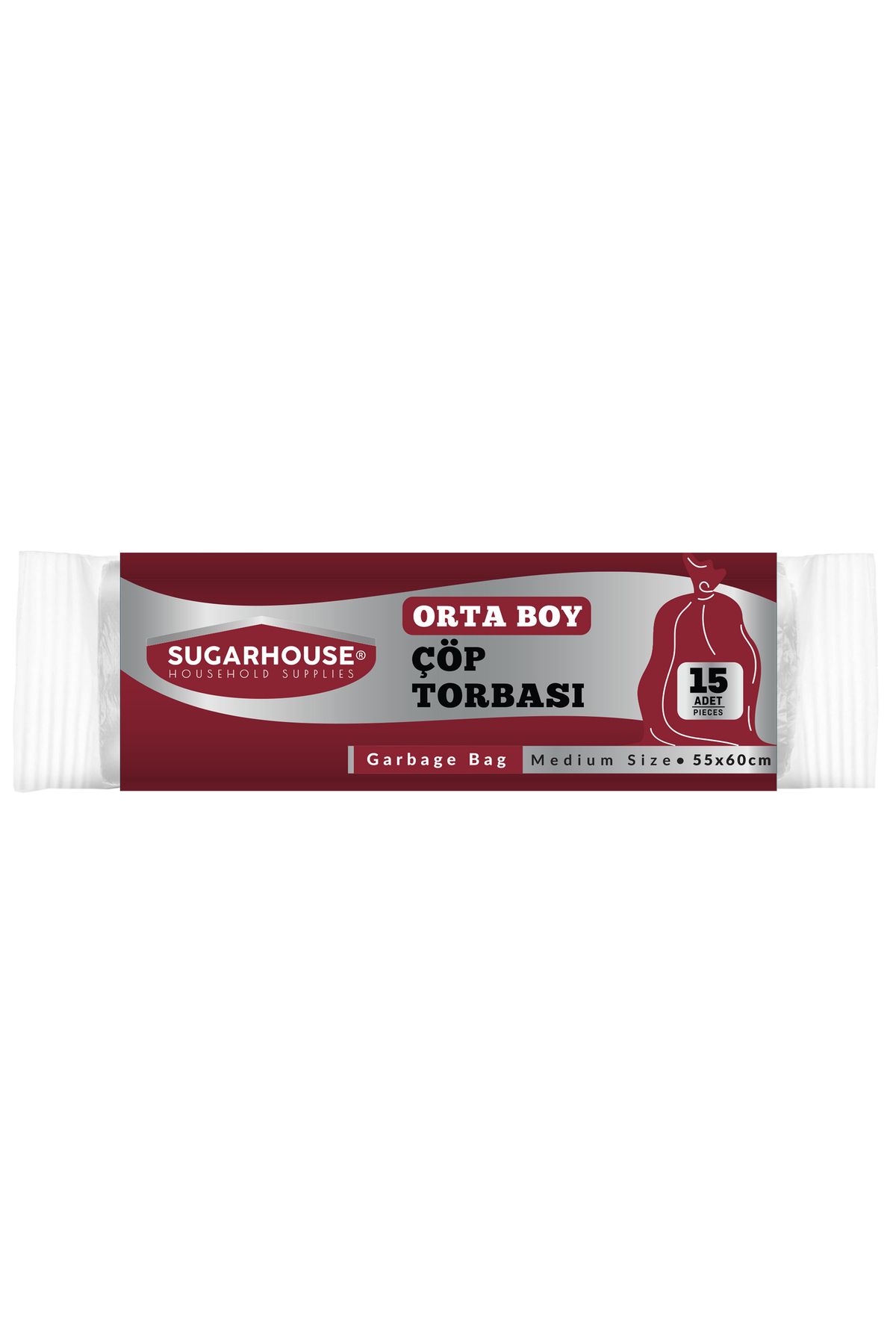 SUGARHOUSE SUGAR HOUSE ORTA BOY ÇÖP TORBASI 15 Lİ