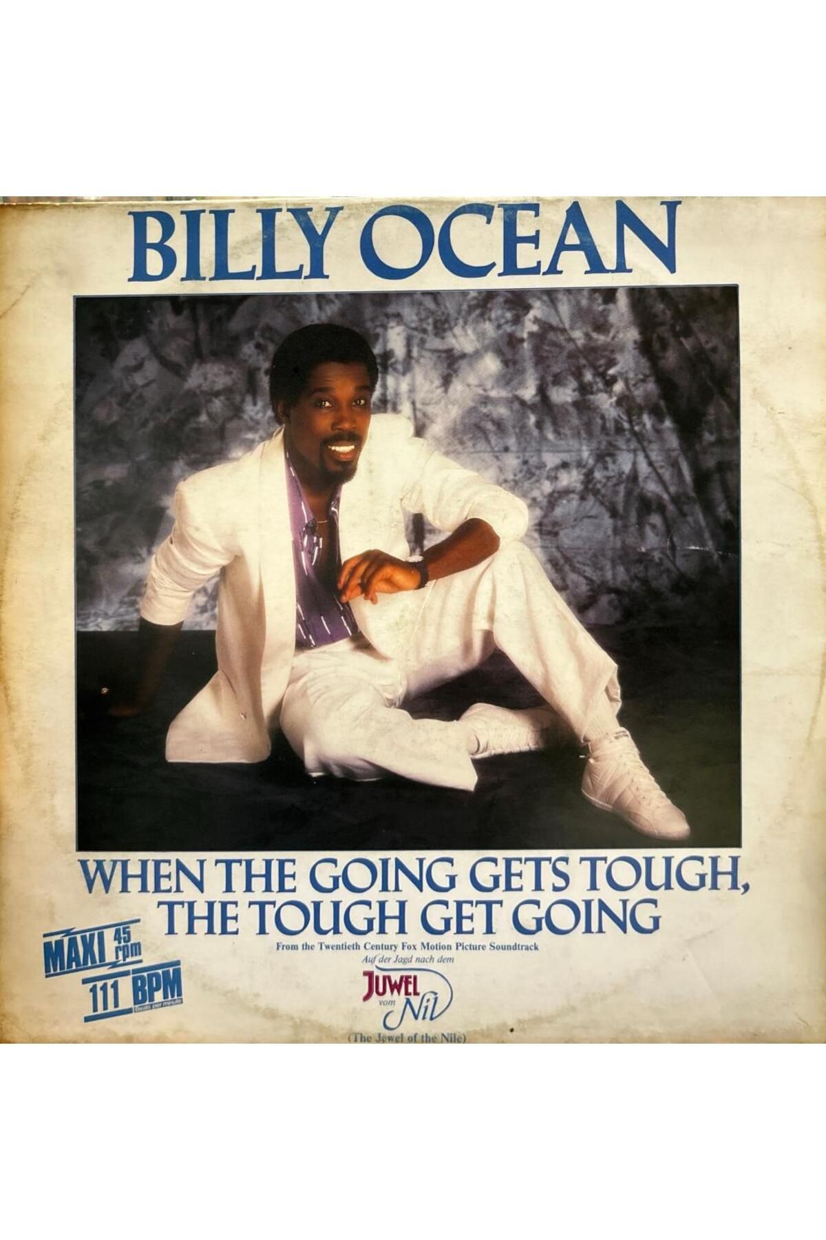Kadıköy Plak Kulübü Billy Ocean - When the going gets Tough, The Touch get Going Maxi Single