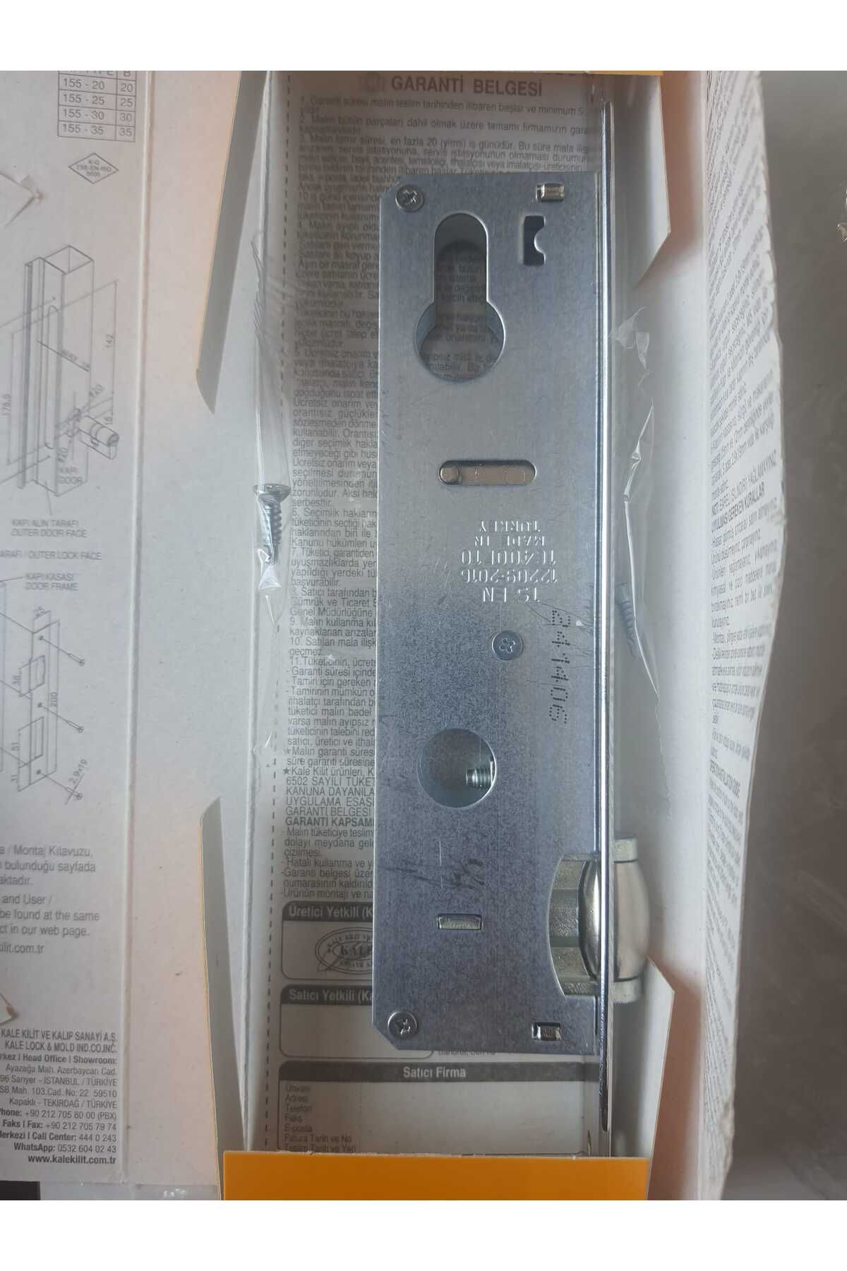 Kale Kilit 155 30mm Gövde
